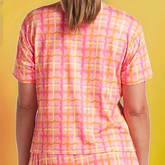 PUMA X Dani Dazey Women's CLOUDSPUN Mock Neck Golf Shirt Small NWT CR50 New - Picture 2 of 4